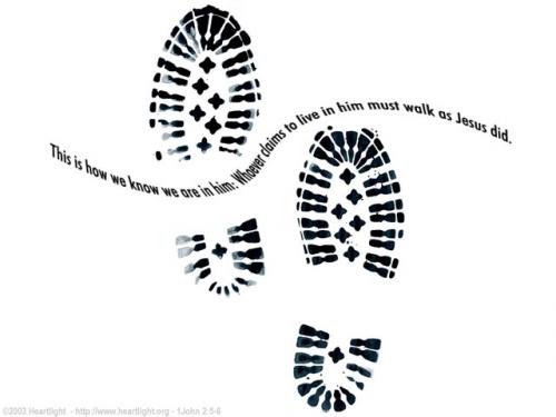 This is a six part bible discussion series focused on "walking as Jesus did" This is a six part bible discussion series focused on "walking as Jesus did"